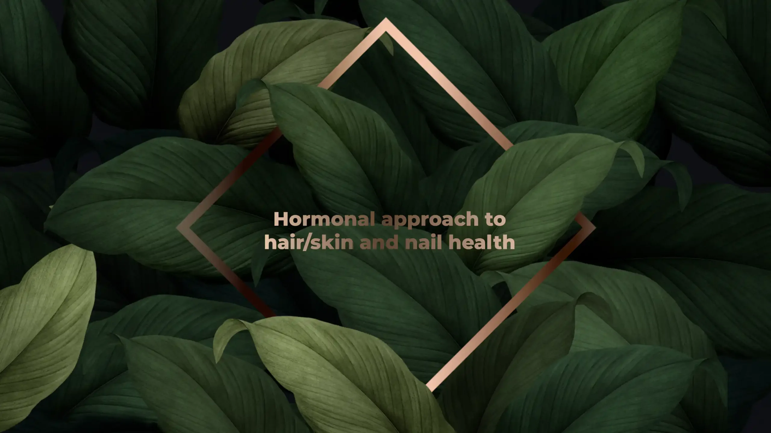 Hormonal approach to hair/skin and nail health